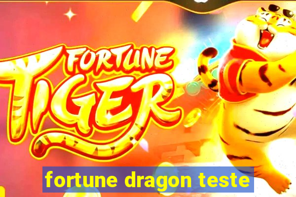 fortune dragon teste