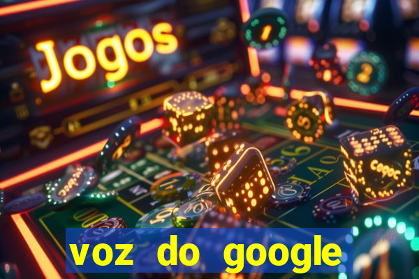 voz do google tradutor homem