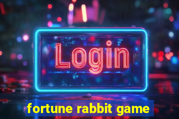 fortune rabbit game