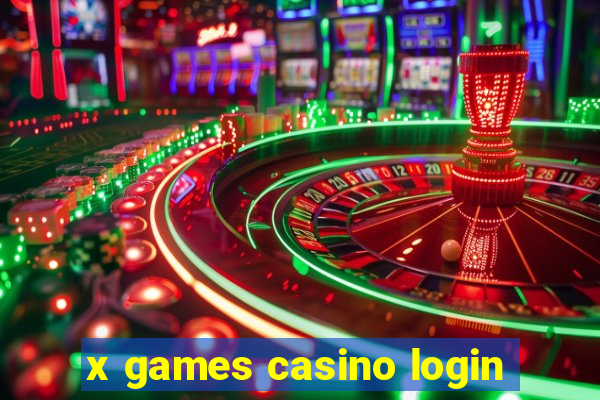 x games casino login