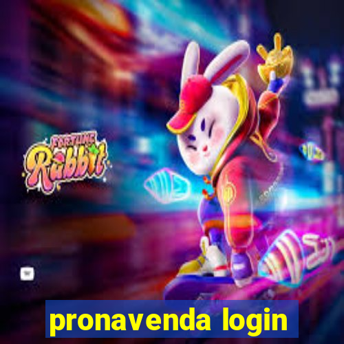 pronavenda login