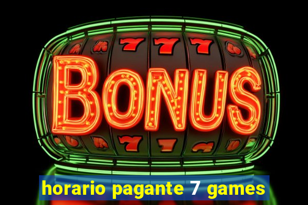 horario pagante 7 games