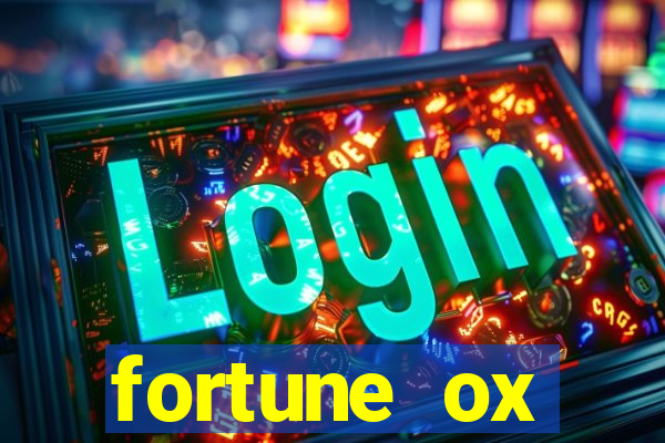 fortune ox horários pagantes