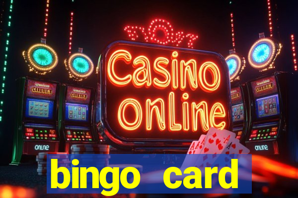 bingo card generator with pictures