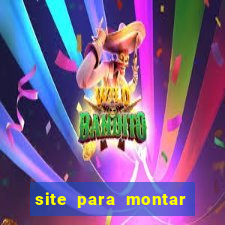 site para montar time de futebol