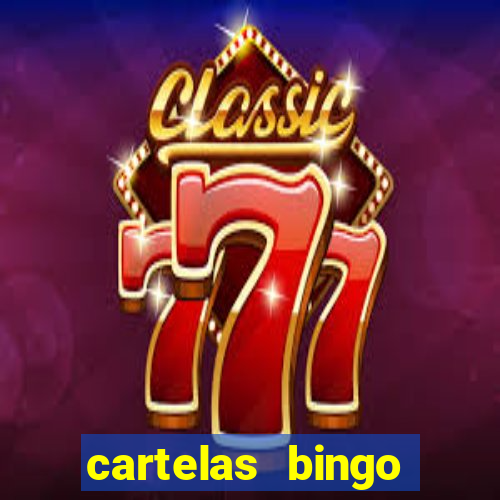 cartelas bingo bingo de palavras para imprimir