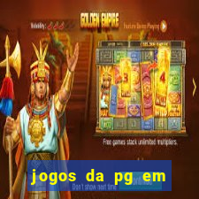 jogos da pg em manuten??o hoje