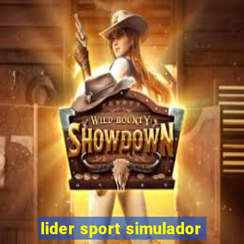 lider sport simulador